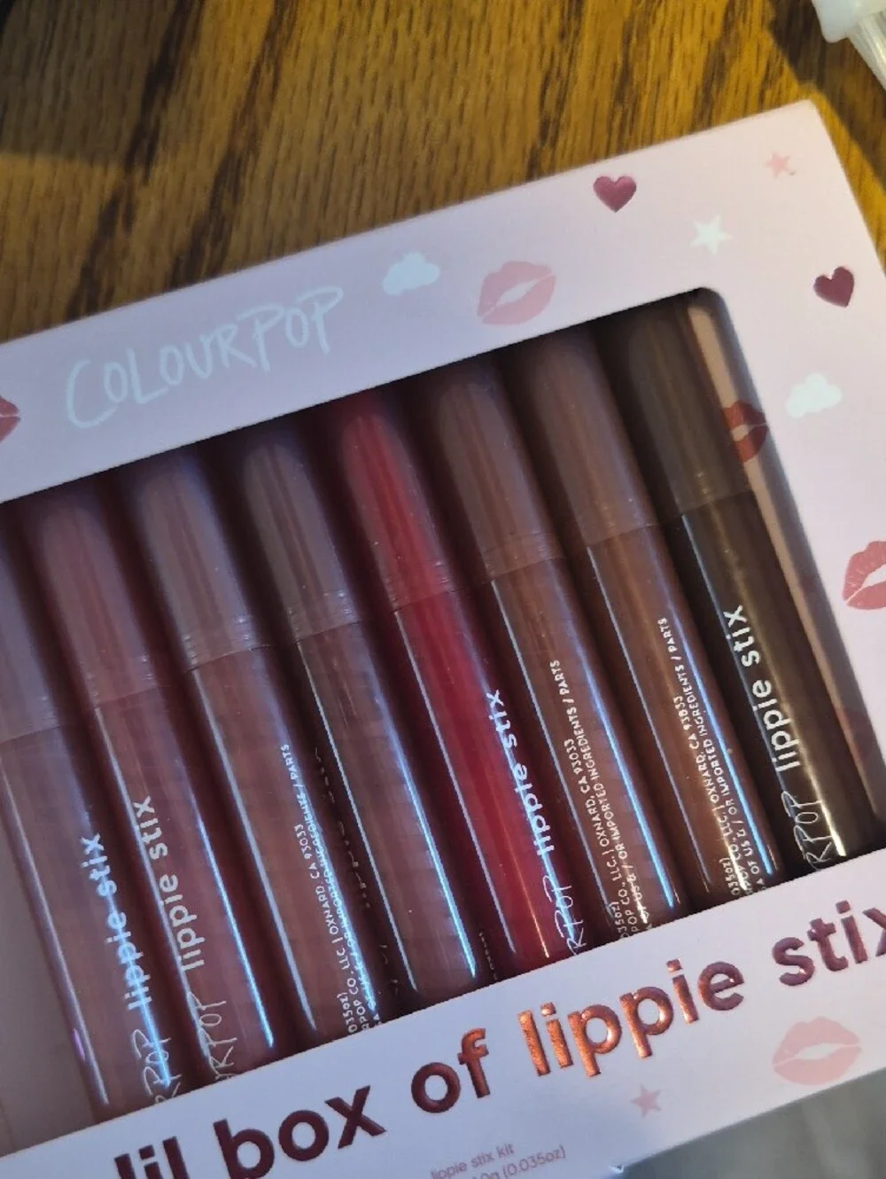 ColourPop Lippie Stix Set — Assorted Pink, Red, Mauve & Brown Shades